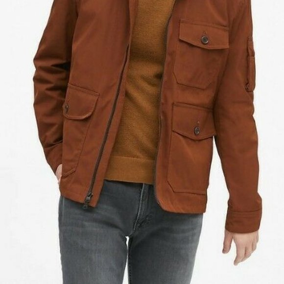 Banana Republic Water-Repellent Drill Jacket M - Picture 5 of 7